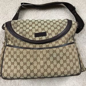 Authentic Gucci Diaper Bag
